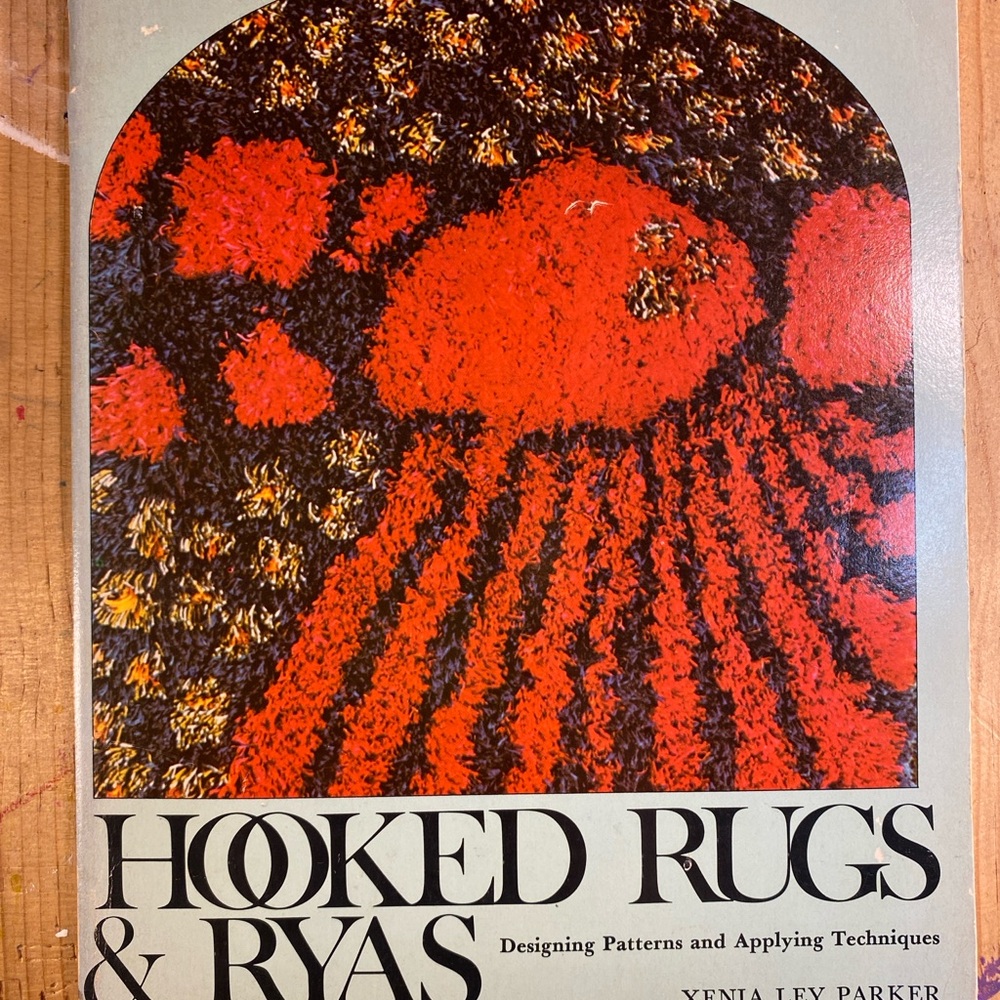 Hooked Rugs & Ryas Book